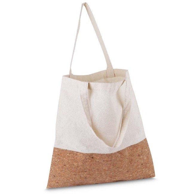Sacola em Algodão 140g/m² e Cortiça Personalizada H3170