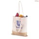 Sacola em algodão e Juta 220g/m² Personalizada H3197
