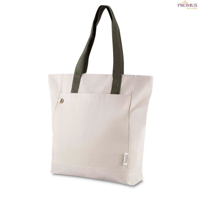 Sacola em algodão Reciclado 280g/m² Personalizada - H3478