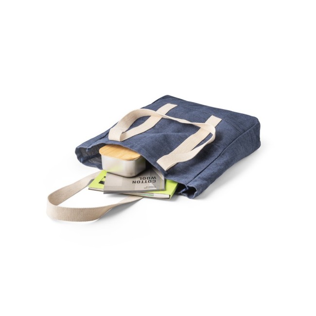 Sacola em denim Reciclado Personalizada H920093
