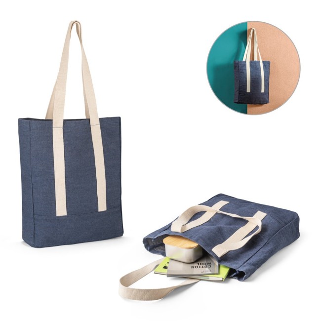 Sacola em denim Reciclado Personalizada H920093