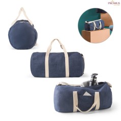 Sacola Esportiva e de Viagem em Denim Reciclado 25L Personalizada H920095