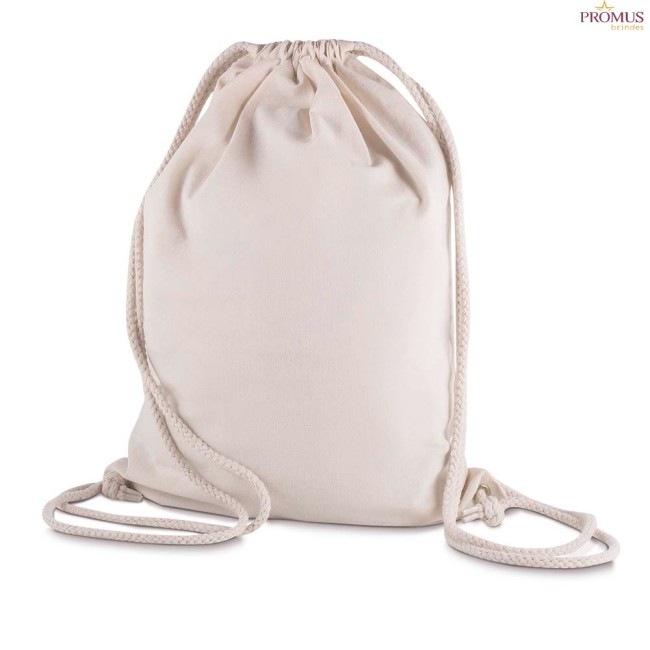Sacola Mochila em algodão Personalizada H3188