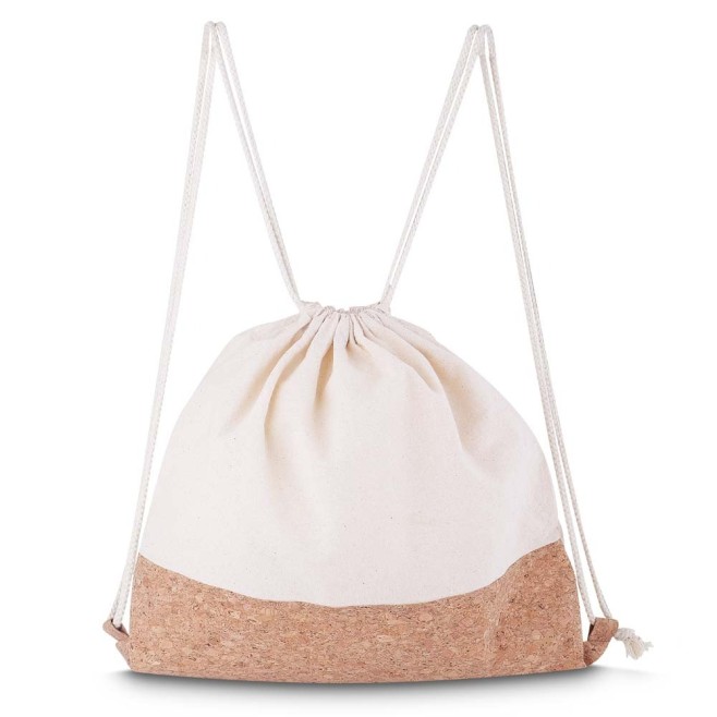 Sacola Tipo Mochila em Algodão 140g/m² Personalizada - H3136