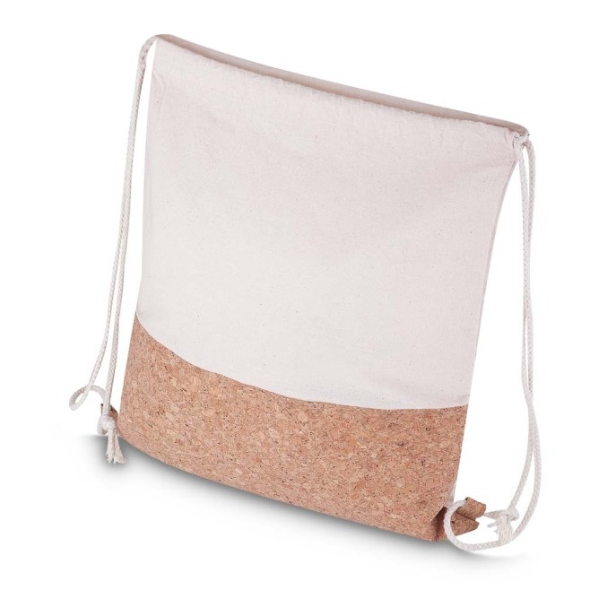 Sacola Tipo Mochila em Algodão 140g/m² Personalizada - H3136