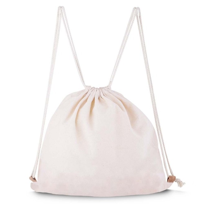 Sacola Tipo Mochila em Algodão 140g/m² Personalizada - H3136