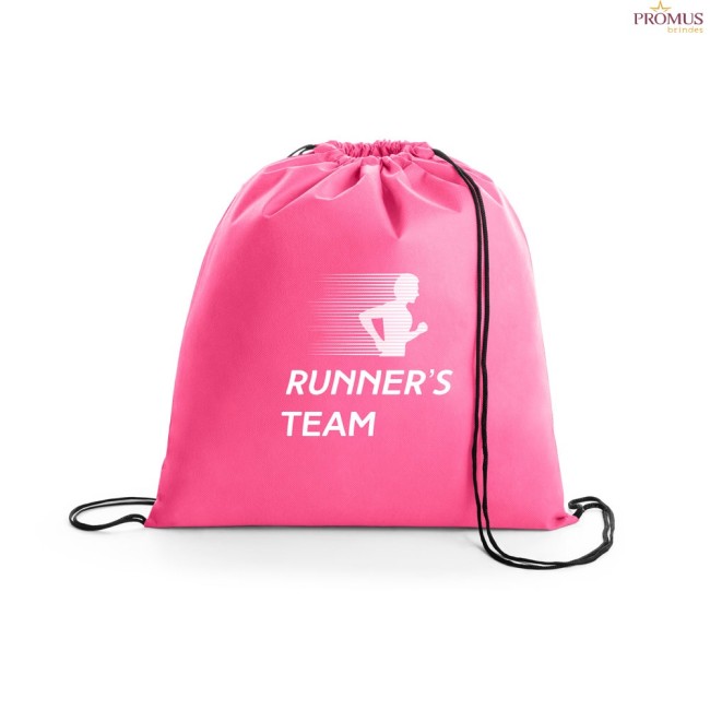 Sacola Tipo Mochila em Non-Woven 80 g/m² Personalizada H920904