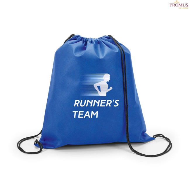 Sacola Tipo Mochila em Non-Woven 80 g/m² Personalizada H920904