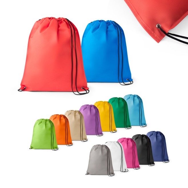 Sacola tipo mochila em non-woven para Brinde H220901