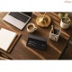 Set Premium de Canetas Esferográfica e Roller em Cobre e Inox Personalizado H910992