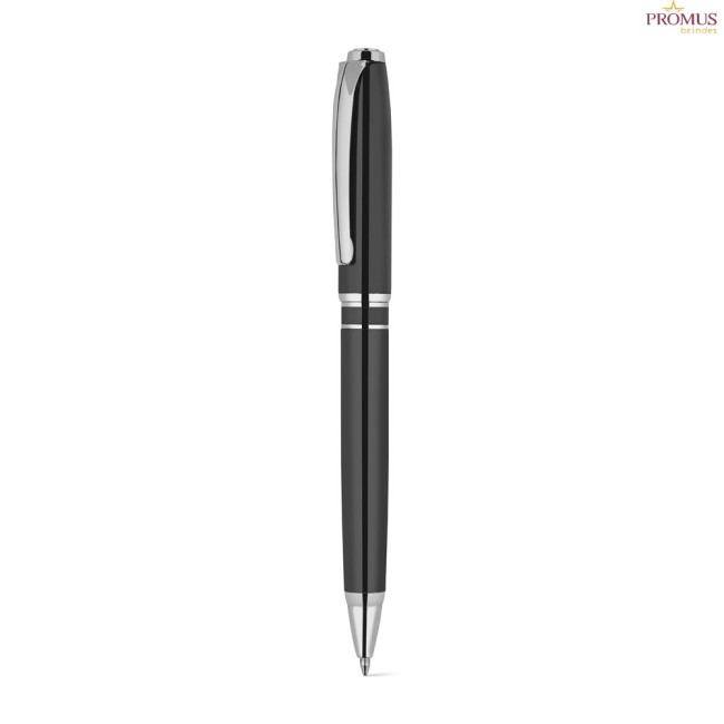 Set Premium de Canetas Esferográfica e Roller em Cobre e Inox Personalizado H910992