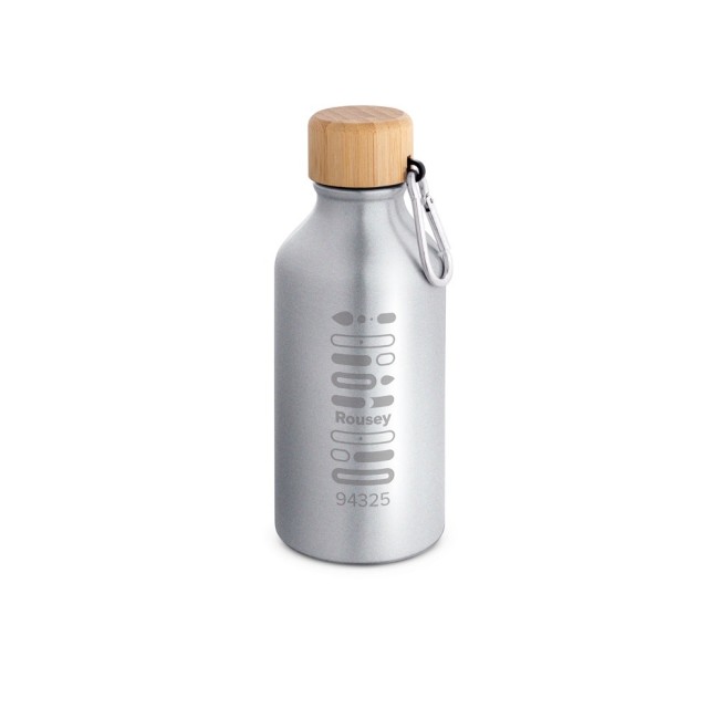 Squeeze em Alumínio 100% reciclado com cor sólida brilhante 400 ml H940325