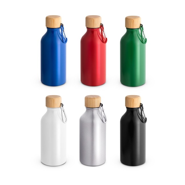 Squeeze em Alumínio 100% reciclado com cor sólida brilhante 400 ml H940325