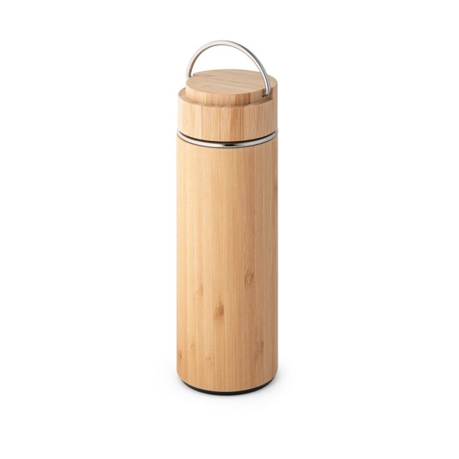 Squeeze em bambu e aço inox Personalizado H940239