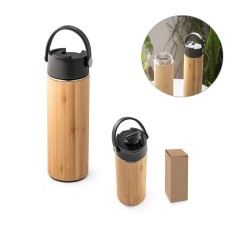 Squeeze em bambu e aço inox Personalizado H940257