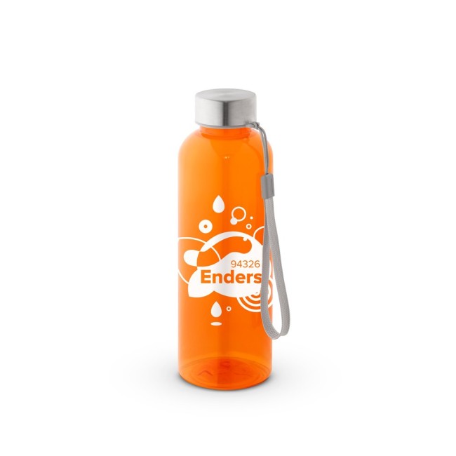 Squeeze em rPET 100% reciclado tampa de aço inox 580ml Personalizado para Brindes H940326