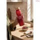 Squeeze em Vidro Fosco 520 mL com Tampa em Bambu Personalizado H940397