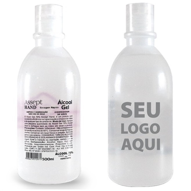 Álcool Gel 70% antisséptico 500ml H940894