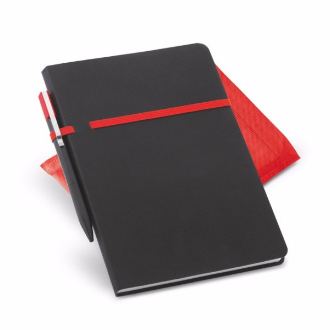 Caderno em Couro Sintético Personalizado para Brindes H93716