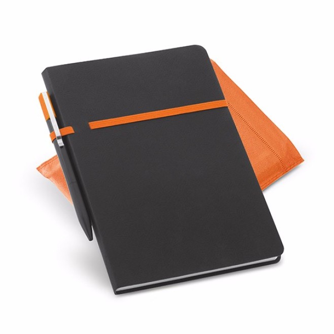 Caderno em Couro Sintético Personalizado para Brindes H93716