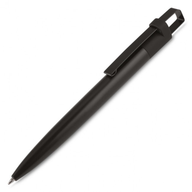 Caneta esferográfica de metal com corpo colorido fosco escrita em azul Personalizada para Brindes H1676