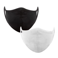 Máscara de proteção tecido lavável dupla camada personalizada H1731