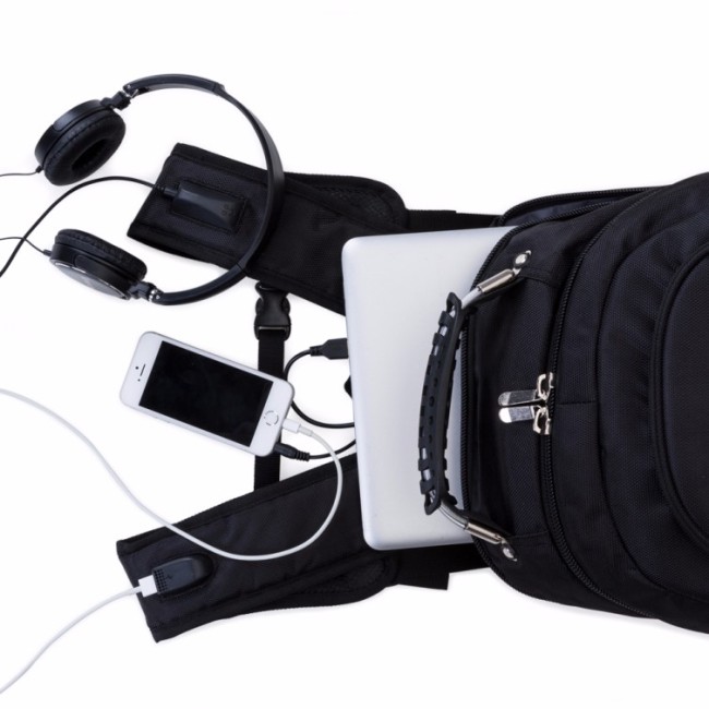 Mochila para notebook Tecido em polyester Personalizado para Brindes H1214