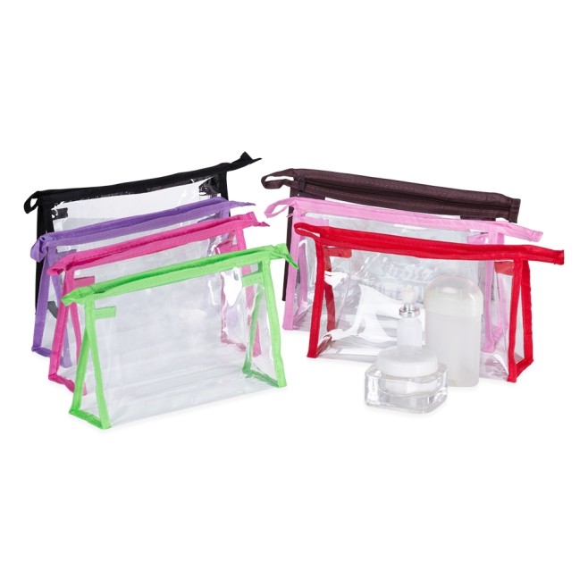 Necessaire em PVC Transparente Personalizada H1730