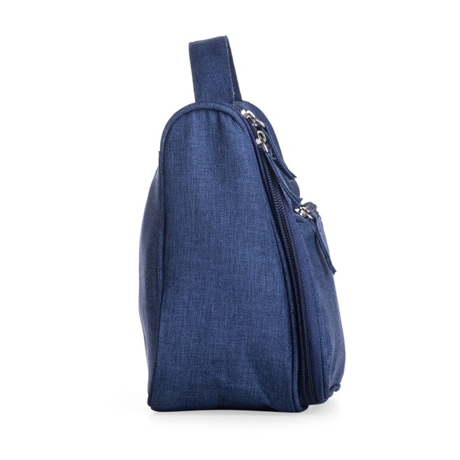 Necessaire organizadora em tecido nylon Oxford Personalizada para Brindes H1659