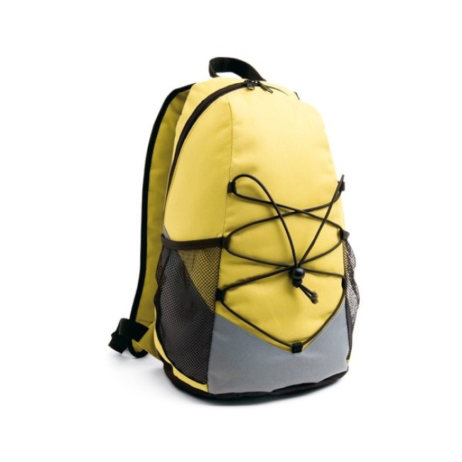 Mochila Personalizada com Bolsos laterais em rede e bolso interior H516 