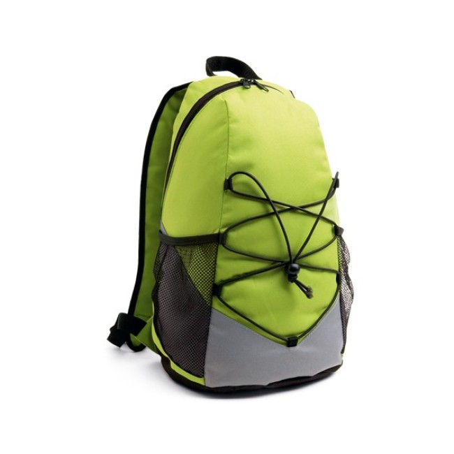 Mochila Personalizada com Bolsos laterais em rede e bolso interior H516 