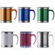 Caneca em pvc e aço inox com alça Personalizada H1047