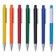 Caneta pvc colorida com clip branco Personalizada para Brindes H1616