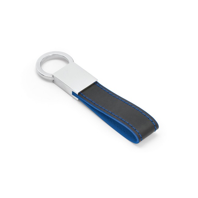 Chaveiro em Couro Sintético e Metal com Logotipo H930370