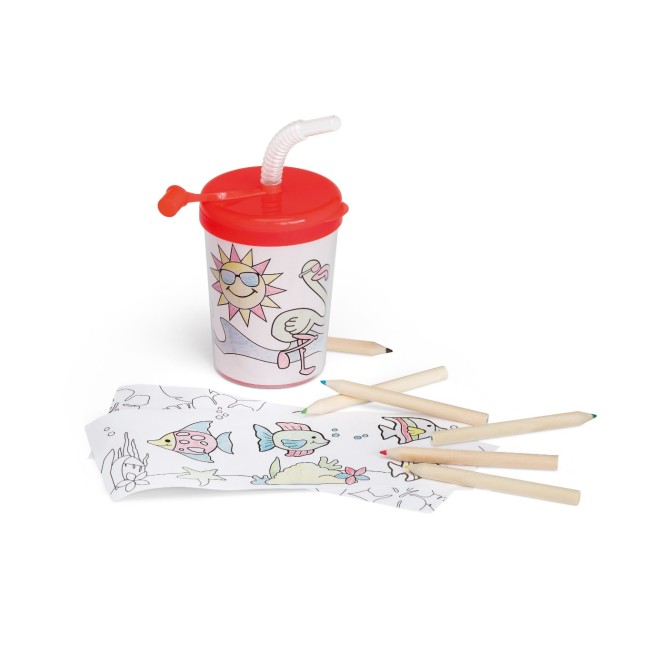 Copo para Viagem para Colorir Personalizado H540635