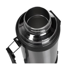 Garrafa térmica 1 litro em inox com tampa rosqueável Personalizada para Brindes H1193