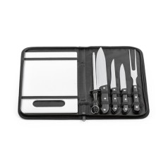 Kit churrasco em Aço inox e PP Personalizado H940144