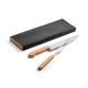 Kit churrasco Personalizado em Aço inox e bambu H940139