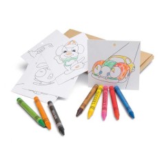 Kit para pintar em caixa de cartão Personalizado para Brindes H510755