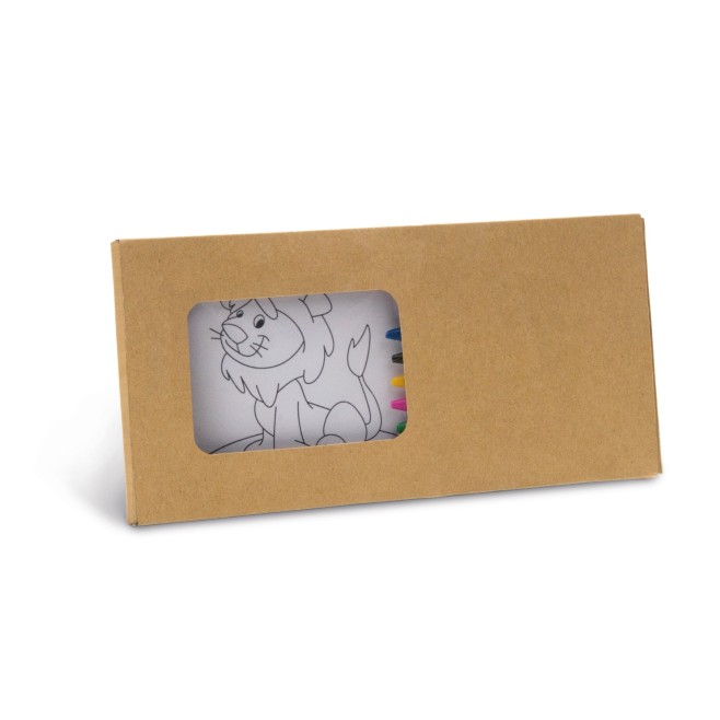 Kit para pintar em caixa de cartão Personalizado para Brindes H510755
