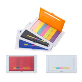 Kit post-it em pvc com mini régua Personalizado para Brindes H1441