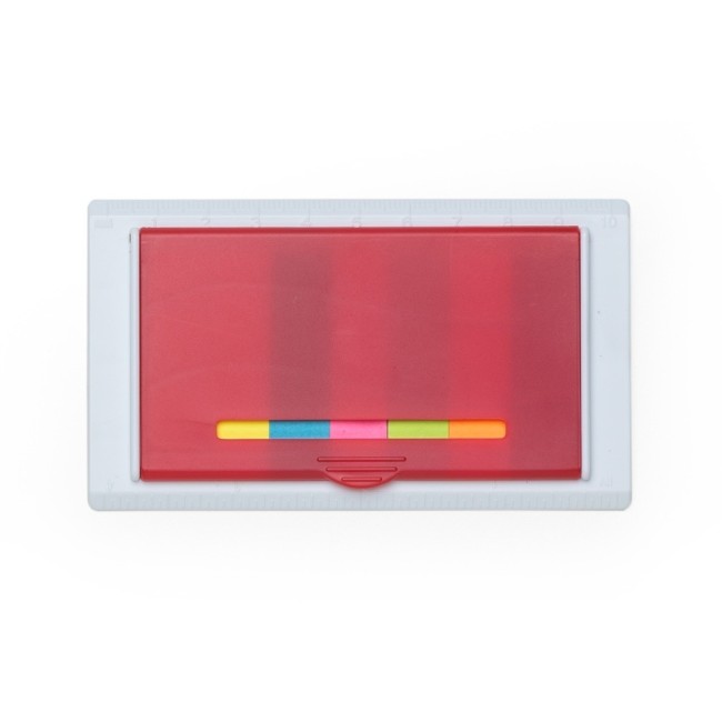 Kit post-it em pvc com mini régua Personalizado para Brindes H1441