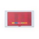 Kit post-it em pvc com mini régua Personalizado para Brindes H1441