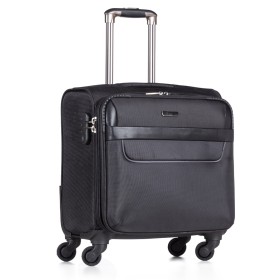Mala de viagem com cadeado TSA Confeccionada em nylon Personalizada para Brindes H1654