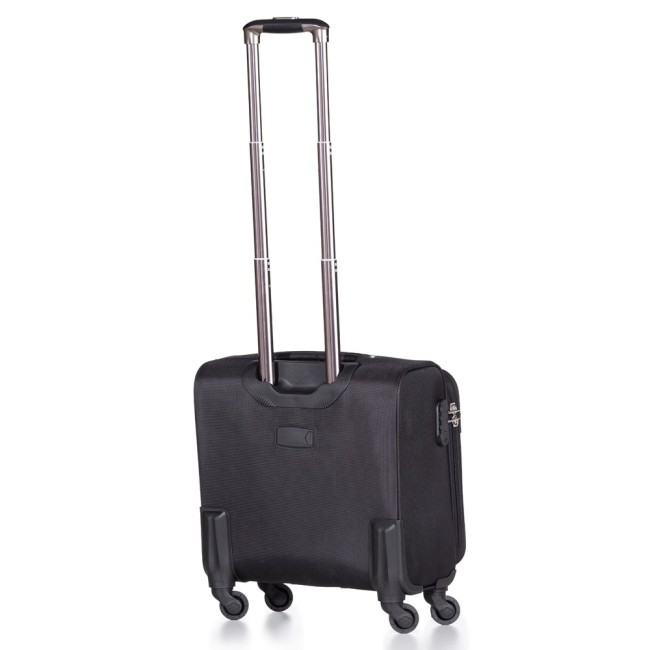 Mala de viagem com cadeado TSA Confeccionada em nylon Personalizada para Brindes H1654