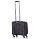Mala de viagem com cadeado TSA Confeccionada em nylon Personalizada para Brindes H1654