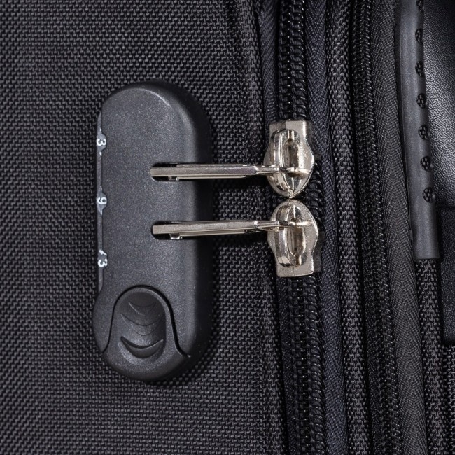 Mala de viagem com cadeado TSA Confeccionada em nylon Personalizada para Brindes H1654