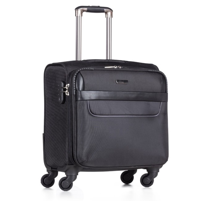Mala de viagem com cadeado TSA Confeccionada em nylon Personalizada para Brindes H1654