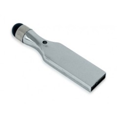 Pen drive metal brilhante de 4GB com ponteira touch Personalizado para Brindes H232
