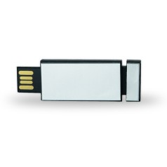 Pen drive pvc de 4GB retrátil de clique Personalizado para Brindes H1440